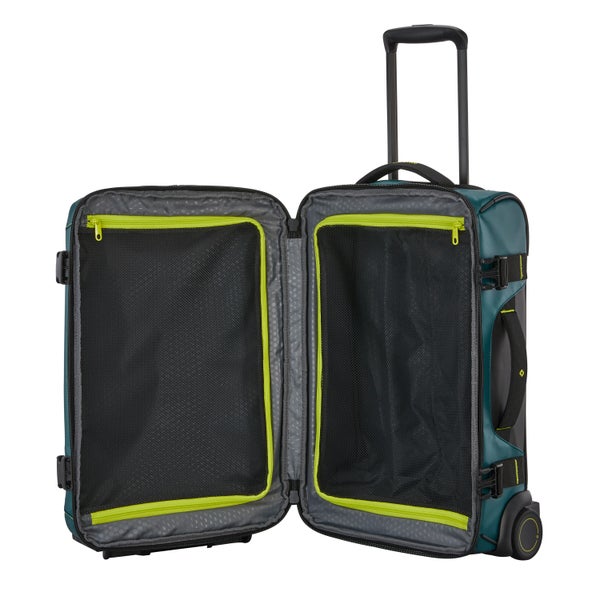 Samsonite Ecodiver Carry-On Wheeled Duffel Dark Teal/Lime