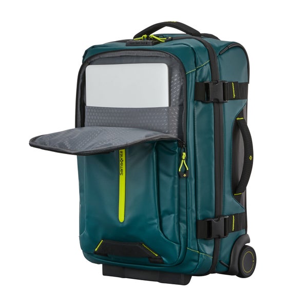 Samsonite Ecodiver Carry-On Wheeled Duffel Dark Teal/Lime