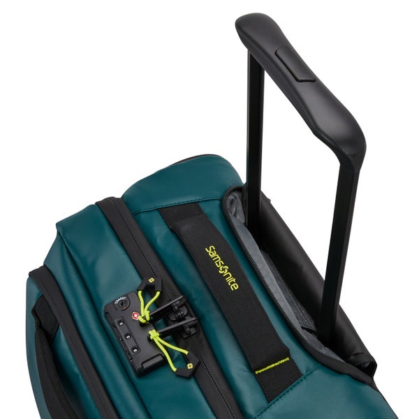 Samsonite Ecodiver Carry-On Wheeled Duffel Dark Teal/Lime