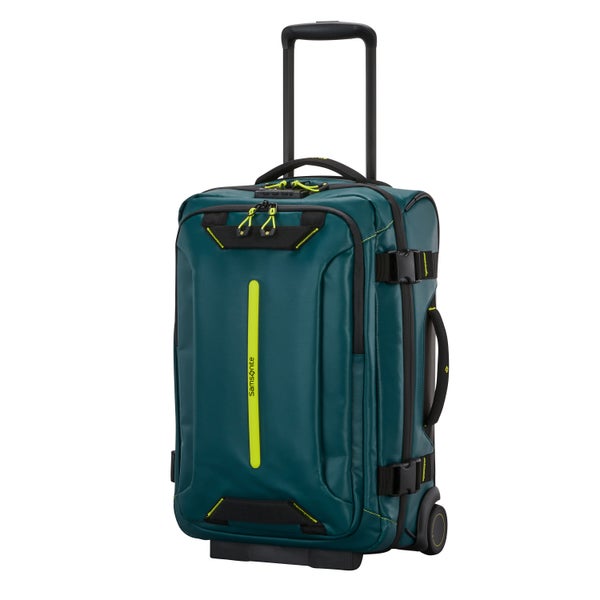 samsonite Ecodiver Carry-On Wheeled Duffel Dark Teal/Lime
