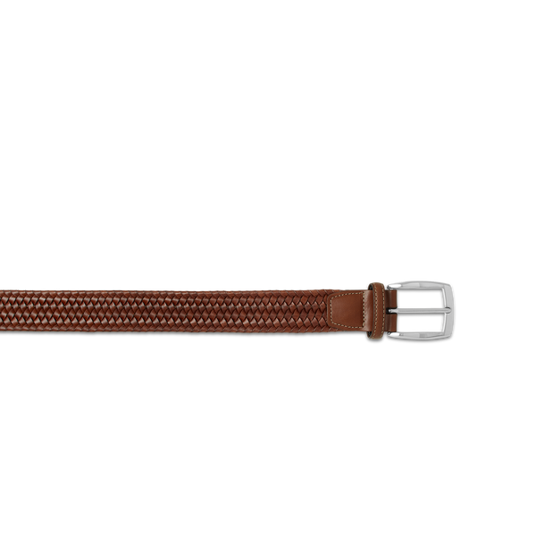 Samuel Hubbard Men's Braided Leather Belt