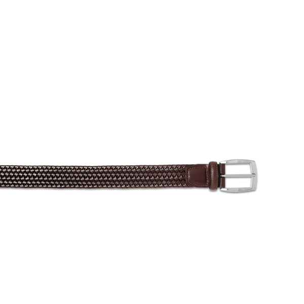 Samuel Hubbard Men's Braided Leather Belt