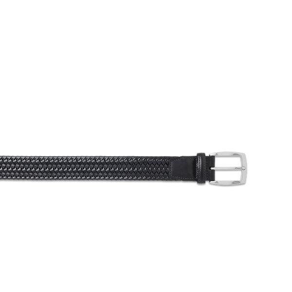 Samuel Hubbard Men's Braided Leather Belt