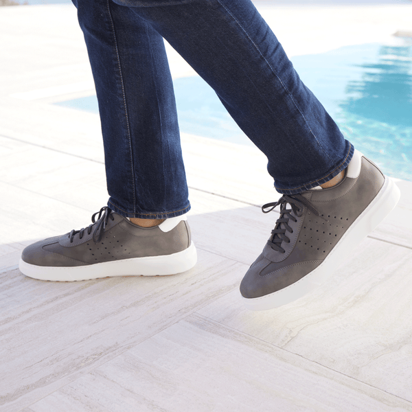 Samuel Hubbard Men's Tiburon Leather Sneaker