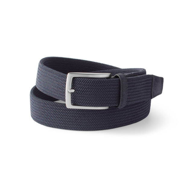 samuel hubbard Men's Woven Stretch Belt