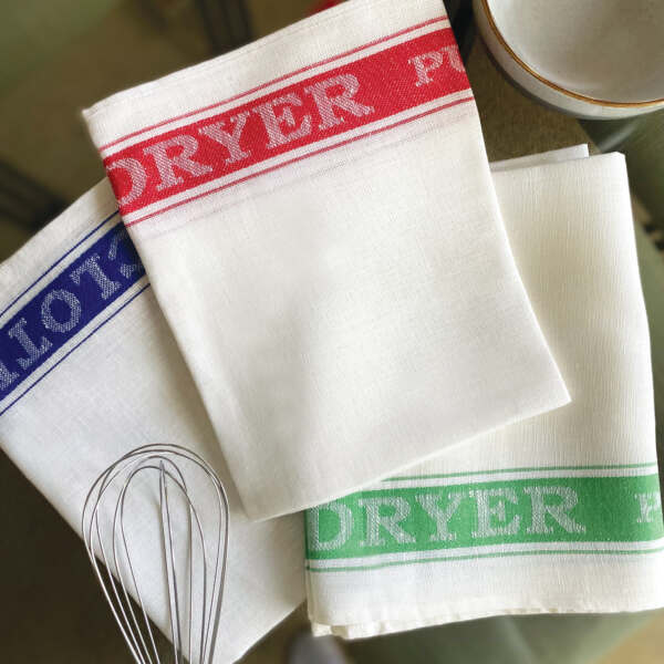 Samuel Lamont & Sons Blue Easi-Dryer Linen Glass Cloth