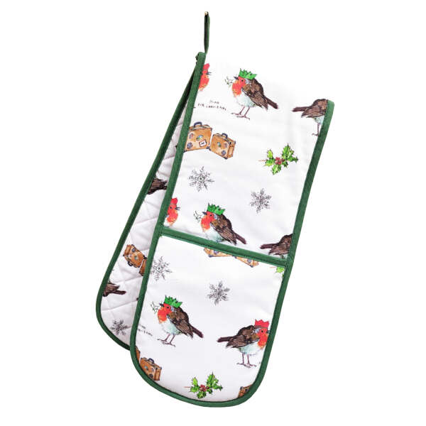 samuel lamont & sons Coming Home For Christmas Double Oven Glove