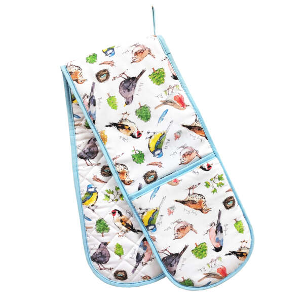 samuel lamont & sons Garden Birdsong Double Oven Glove