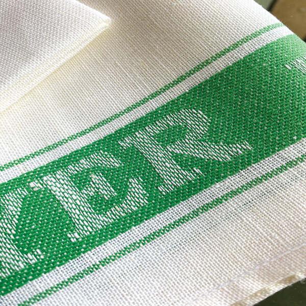 Samuel Lamont & Sons Green Easi-Dryer Linen Glass Cloth