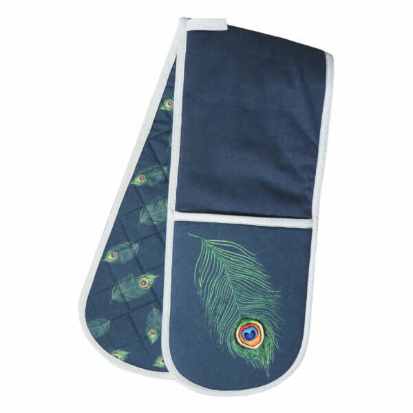 samuel lamont & sons Peacock Feather Double Oven Glove