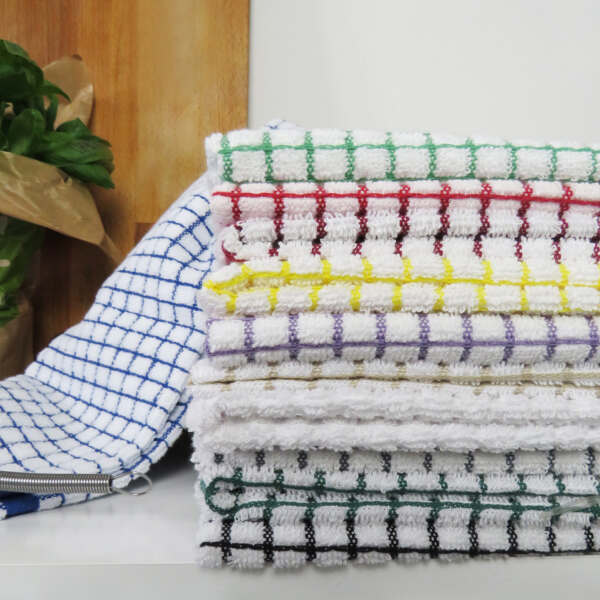 Samuel Lamont & Sons Poli-Dri Jacquard Cherries Tea Towel