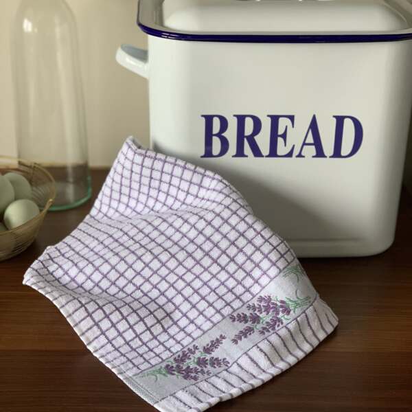 Samuel Lamont & Sons Poli-Dri Jacquard Lavender Tea Towel