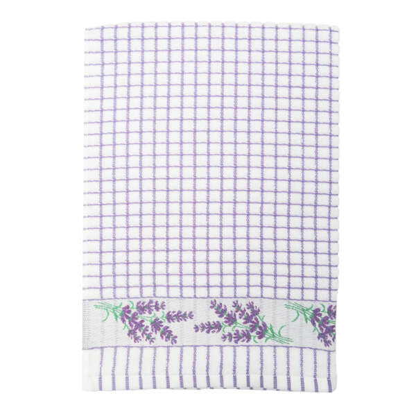 samuel lamont & sons Poli-Dri Jacquard Lavender Tea Towel