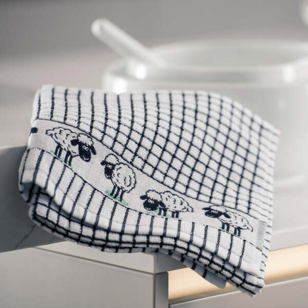 Samuel Lamont & Sons Poli-Dri Jacquard Sheep Tea Towel
