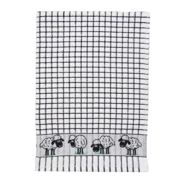 samuel lamont & sons Poli-Dri Jacquard Sheep Tea Towel