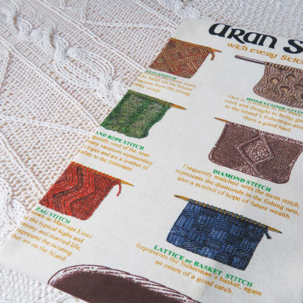 Samuel Lamont & Sons Aran Stitches Tea Towel
