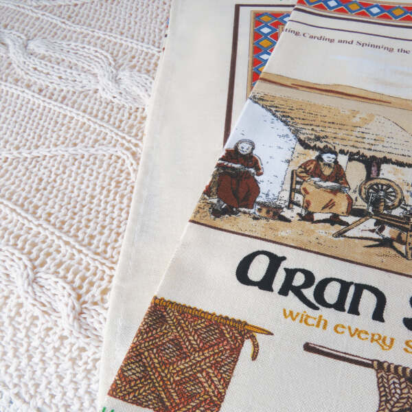 Samuel Lamont & Sons Aran Stitches Tea Towel