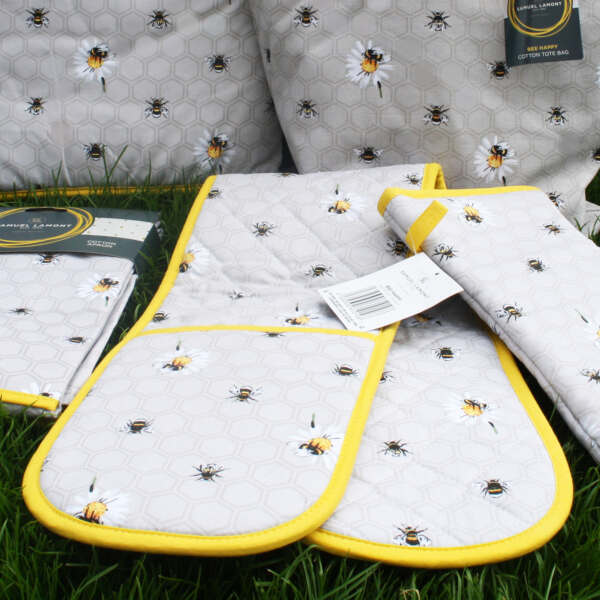 Samuel Lamont & Sons Bee Happy Double Ovenglove
