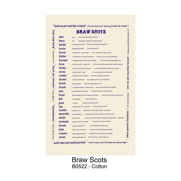 samuel lamont & sons Braw Scots Tea Towel