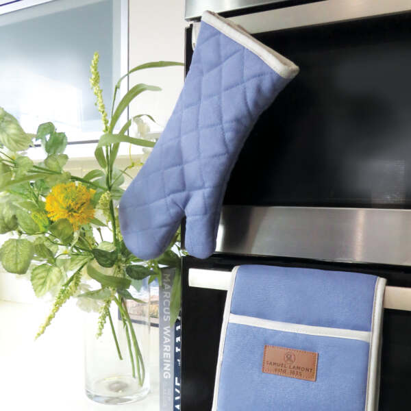 Samuel Lamont & Sons Cornflower Canvas Gauntlet