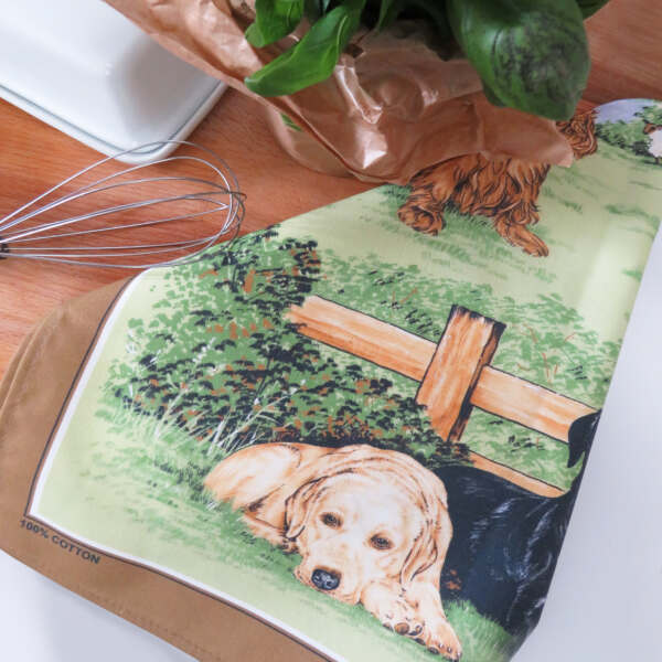 Samuel Lamont & Sons Dogs Tea Towel