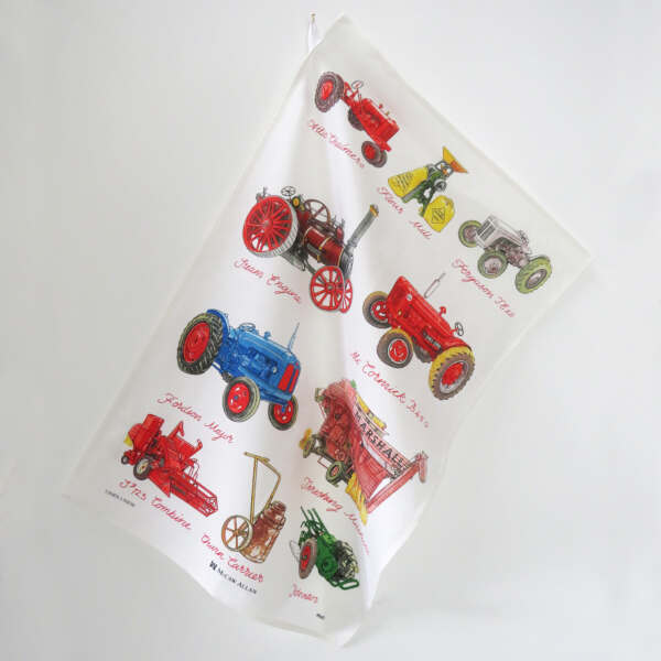 samuel lamont & sons Farmyard Machinery Tea Towel