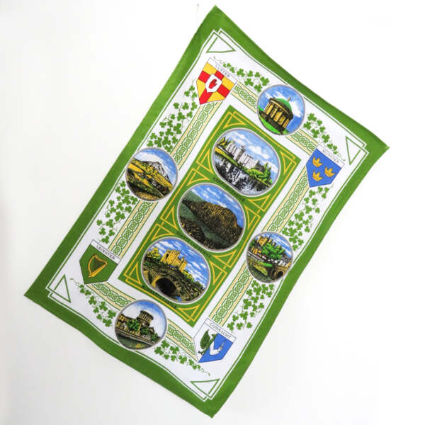 samuel lamont & sons Four Provinces Tea Towel