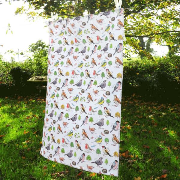 samuel lamont & sons Garden Birdsong Tea Towel