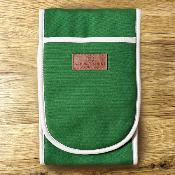 Samuel Lamont & Sons Green Canvas Double Oven Glove