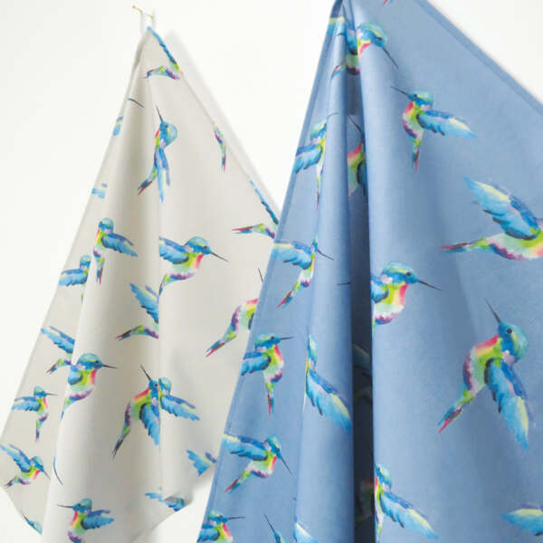 Samuel Lamont & Sons Hummingbird Tea Towel Pack Of 2