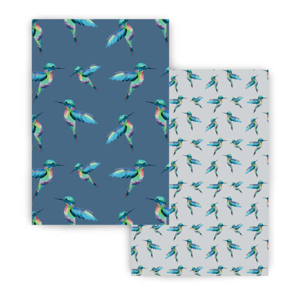 Samuel Lamont & Sons Hummingbird Tea Towel Pack Of 2
