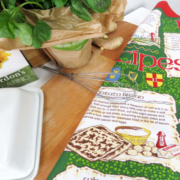 Samuel Lamont & Sons Irish Recipes Tea Towel