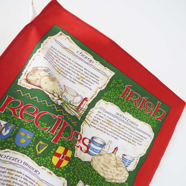Samuel Lamont & Sons Irish Recipes Tea Towel