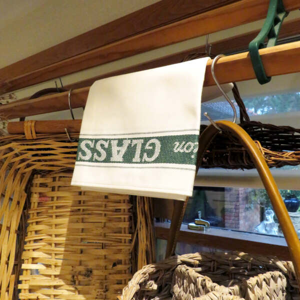 samuel lamont & sons Linen Union Glass Cloth Green