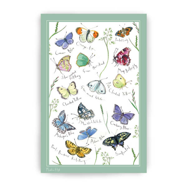 Samuel Lamont & Sons Meadow Butterflies Tea Towel
