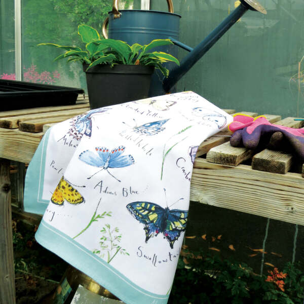 Samuel Lamont & Sons Meadow Butterflies Tea Towel