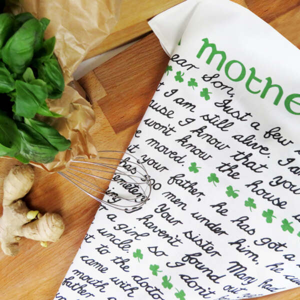 Samuel Lamont & Sons Mother's Letter Tea Towel