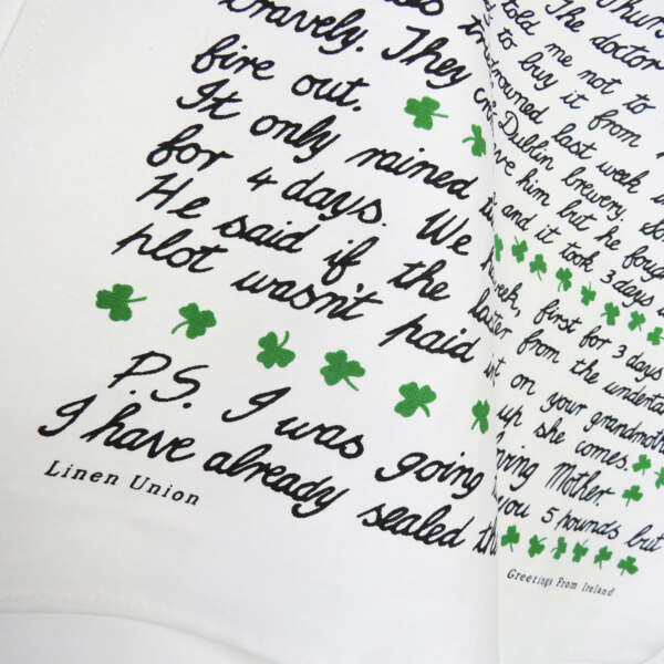 Samuel Lamont & Sons Mother's Letter Tea Towel