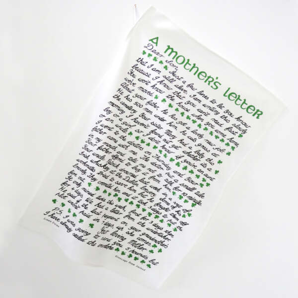 samuel lamont & sons Mother's Letter Tea Towel