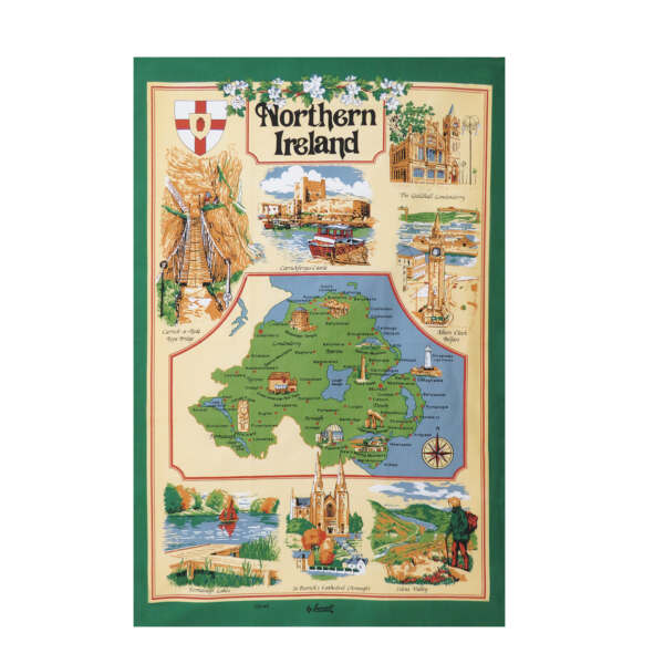 Samuel Lamont & Sons Northern Ireland Tea Towel