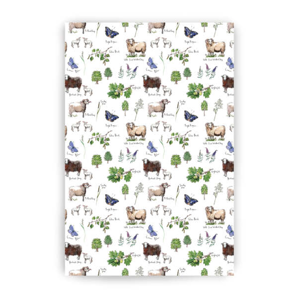 samuel lamont & sons Out In The Fields Tea Towel