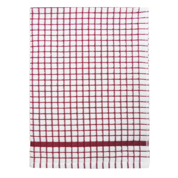 samuel lamont & sons Poli-Dri Burgundy Tea Towel