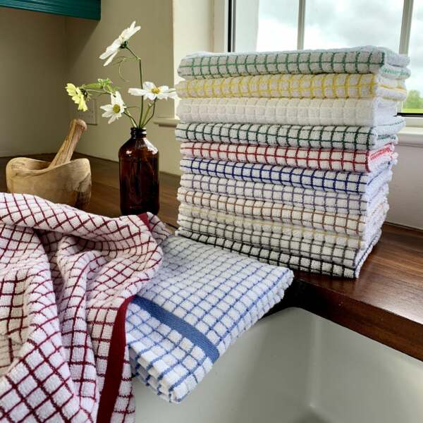 Samuel Lamont & Sons Poli-Dri Red Tea Towel