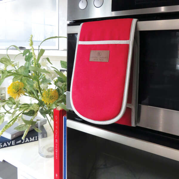 samuel lamont & sons Red Canvas Double Oven Glove