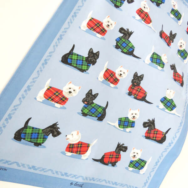 Samuel Lamont & Sons Scottie & Westie Tea Towel