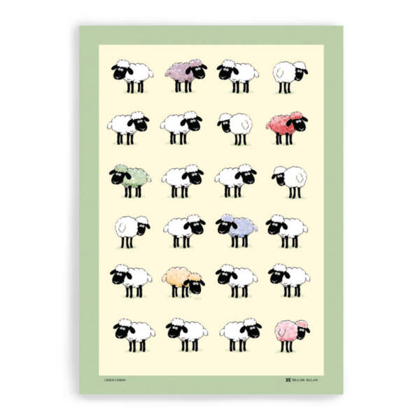 Samuel Lamont & Sons Sheepish Cotton Tea Towel