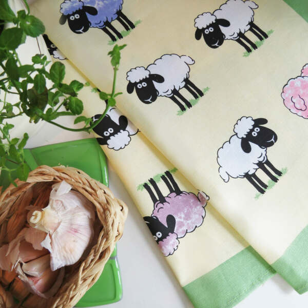 samuel lamont & sons Sheepish Cotton Tea Towel