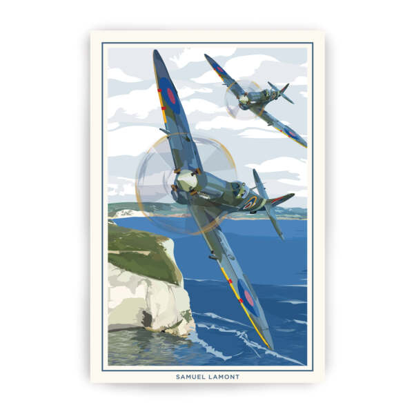 samuel lamont & sons Spitfire Tea Towel