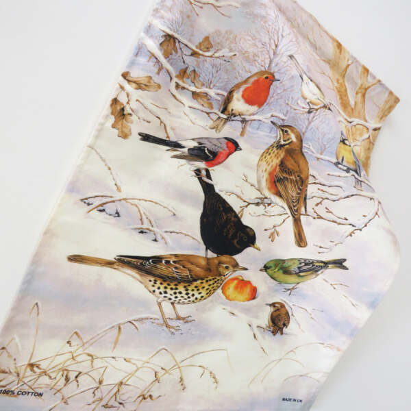 Samuel Lamont & Sons Winter Birds Tea Towel