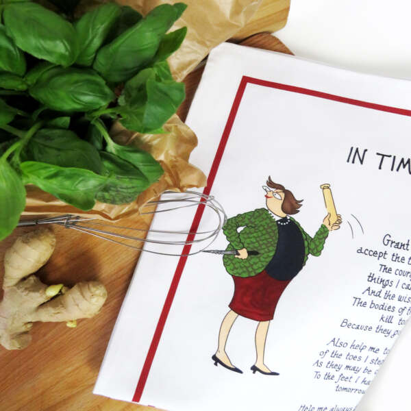 Samuel Lamont & Sons Tottering In Times Of Stress Tea Towel